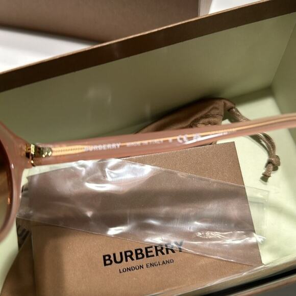 Burberry Phantos 52mm Sunglasses Pink Brown Gradient - Picture 7 of 16